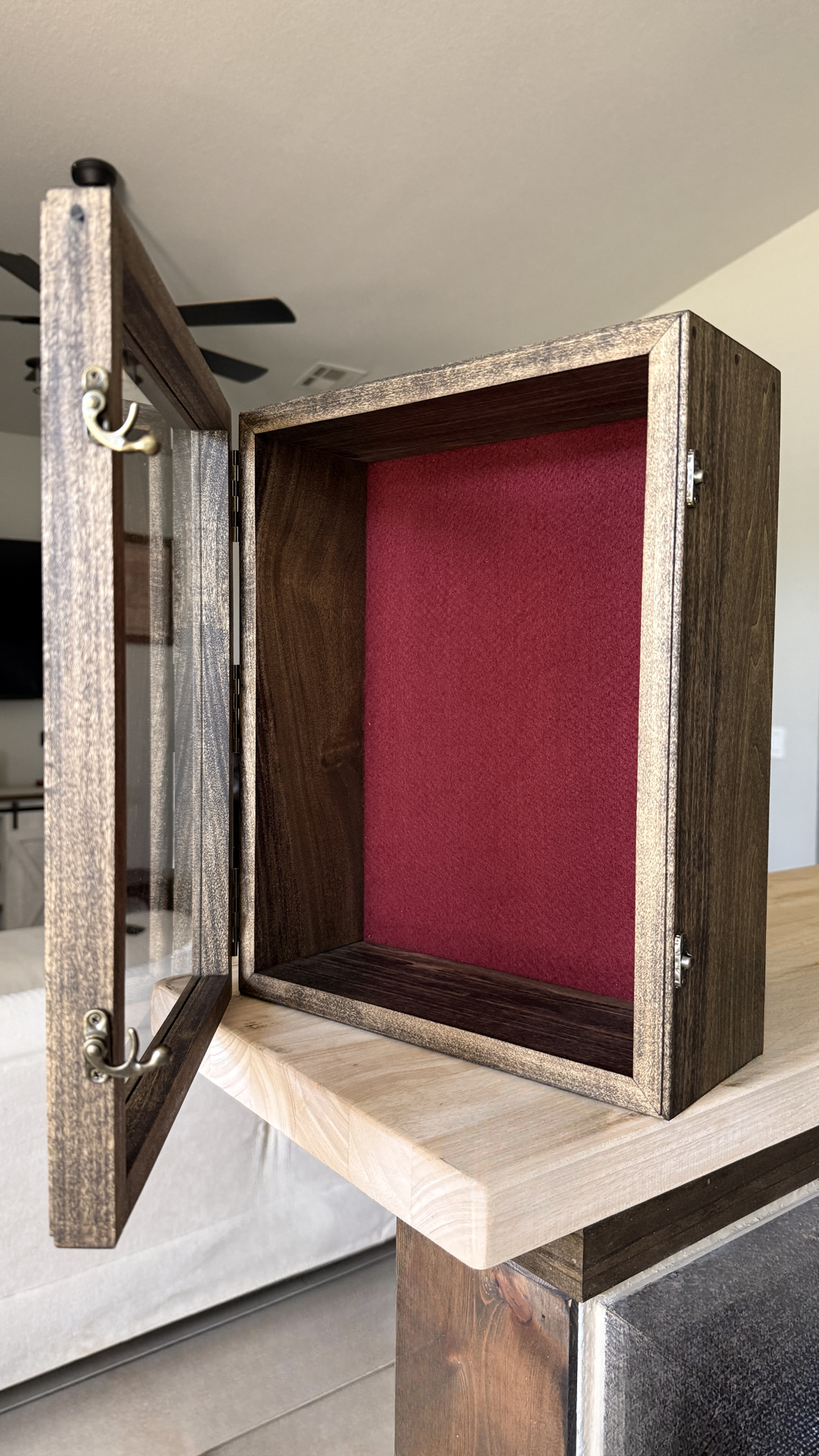 11x14x5” Shadow Box | dark walnut