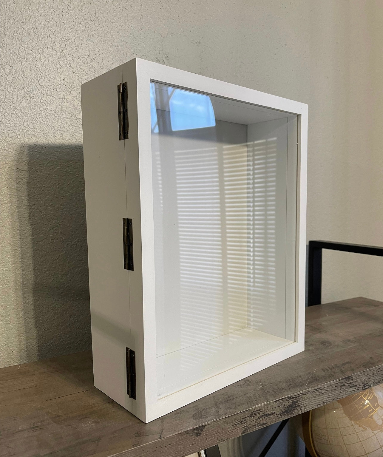 11x14x4” Shadow Box With Lid | White | Free Shipping