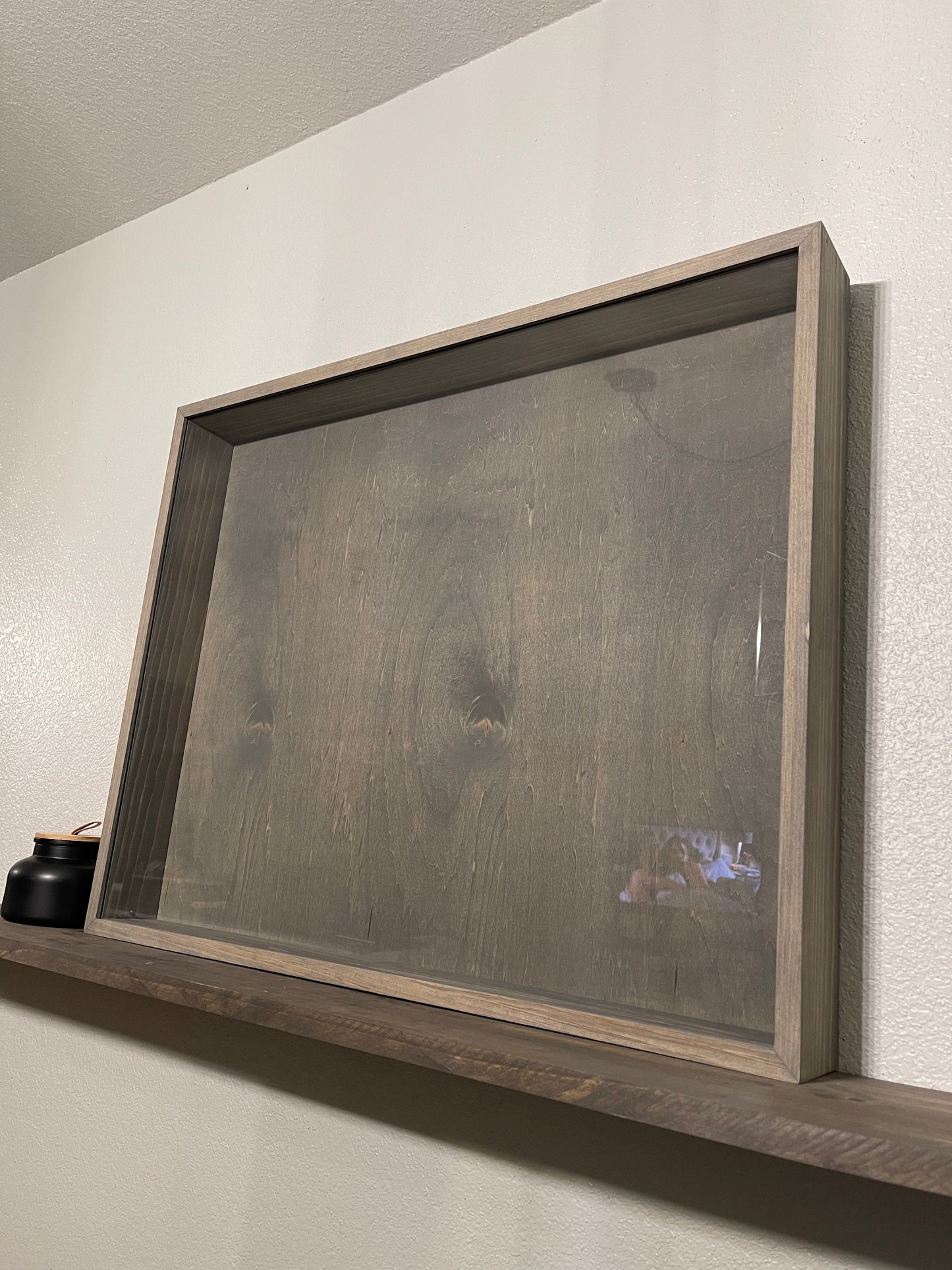 24x30x3” Shadow Box | Classic Grey | Free Shipping