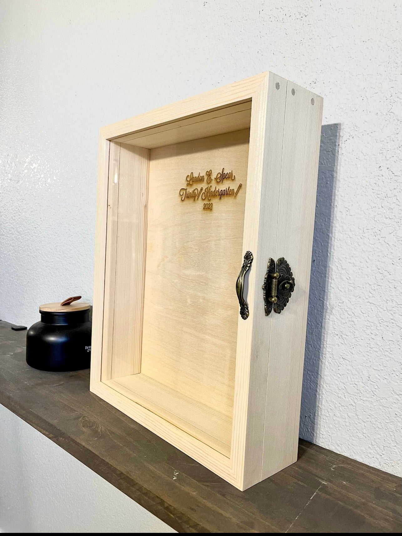 Shadow Box With Lid | New Natural