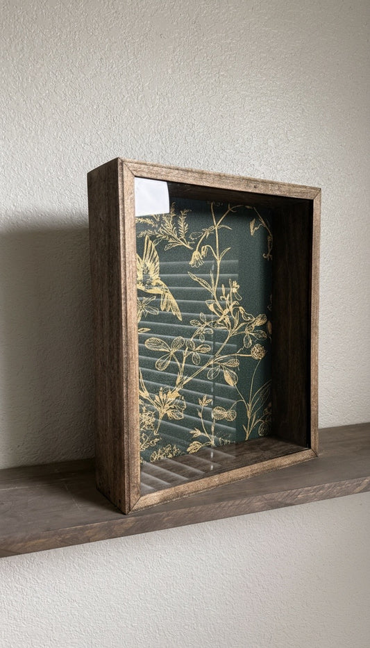 Shadow Box 3” Deep in Dark Walnut
