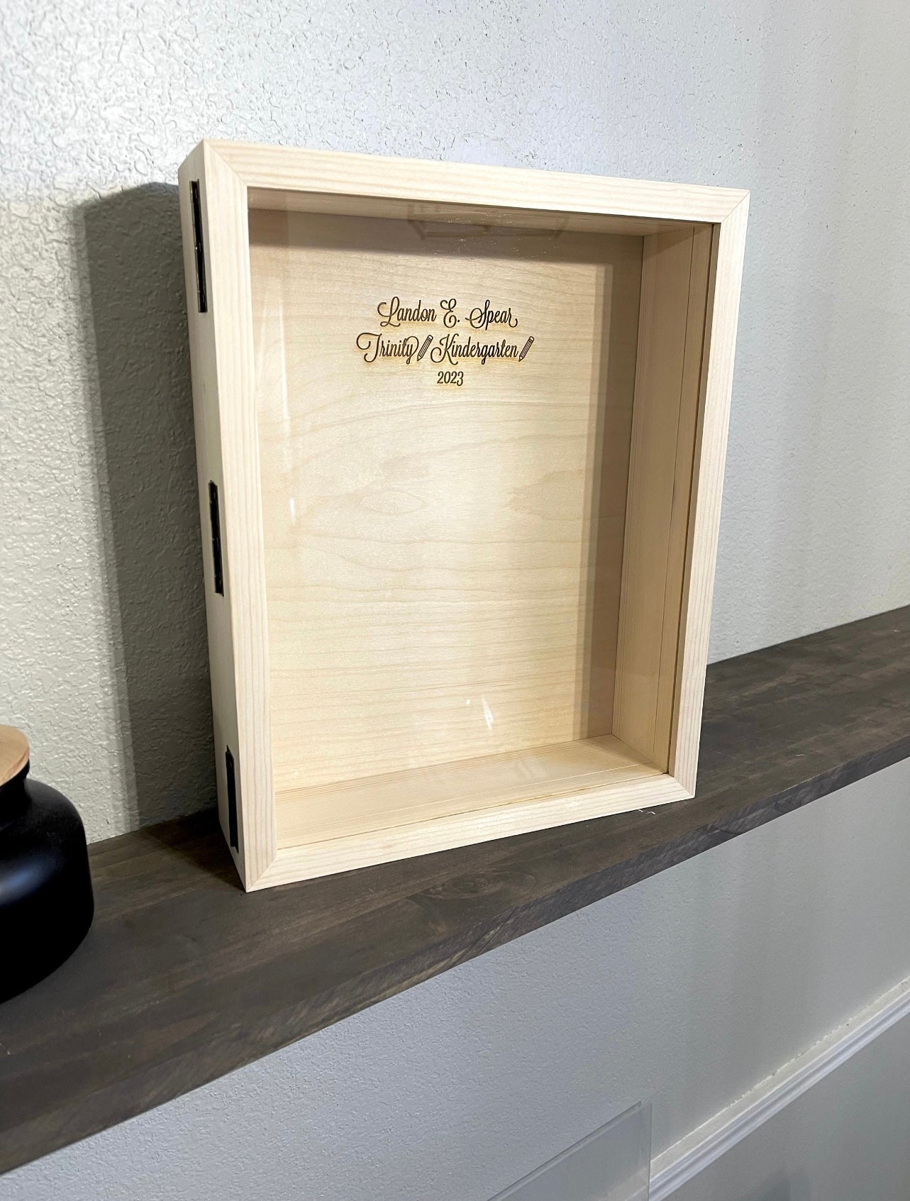 Shadow Box With Lid | New Natural