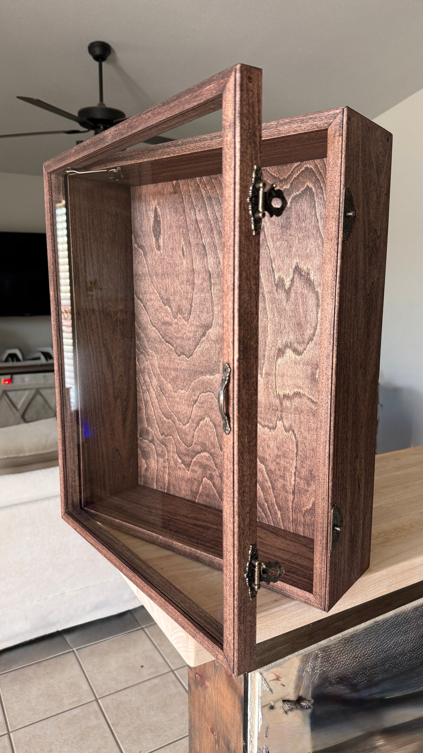 16x20x5” Shadow Box | Dark walnut