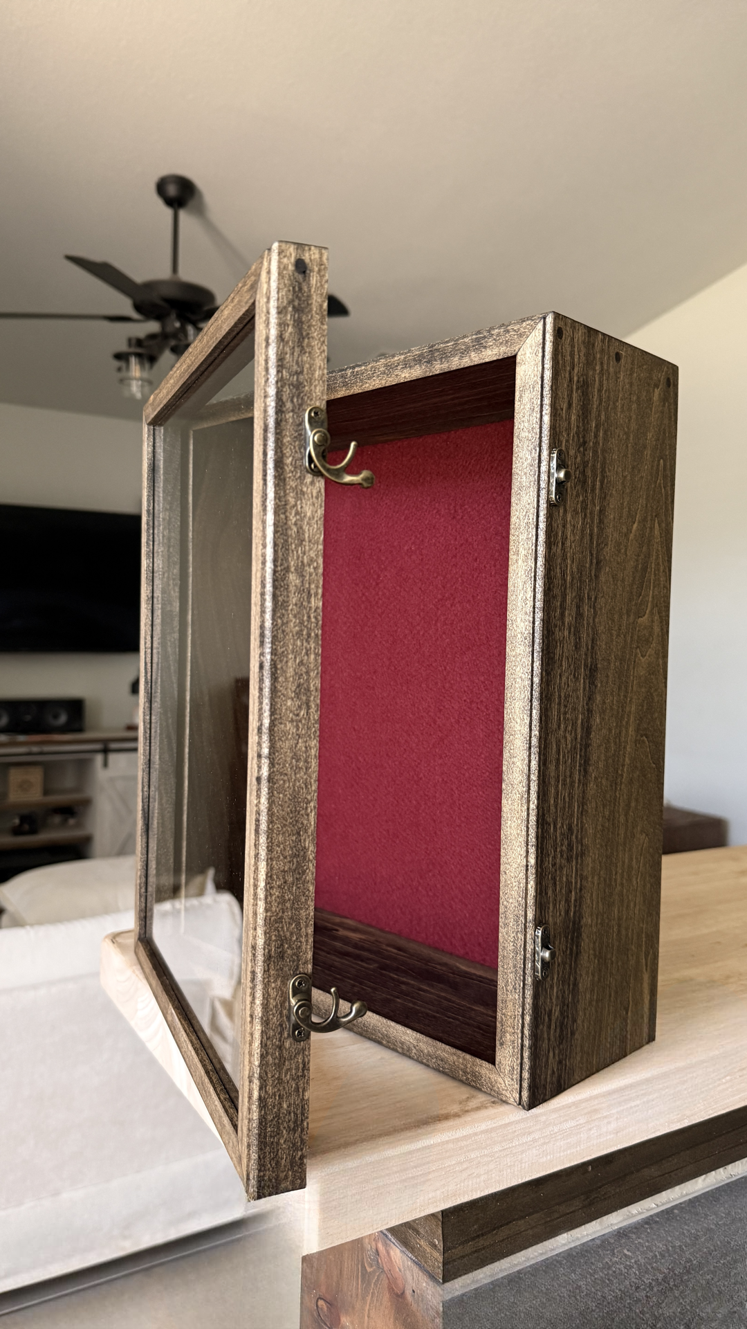 11x14x5” Shadow Box | dark walnut