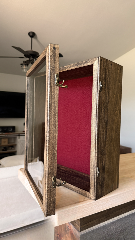 11x14x5” Shadow Box | dark walnut