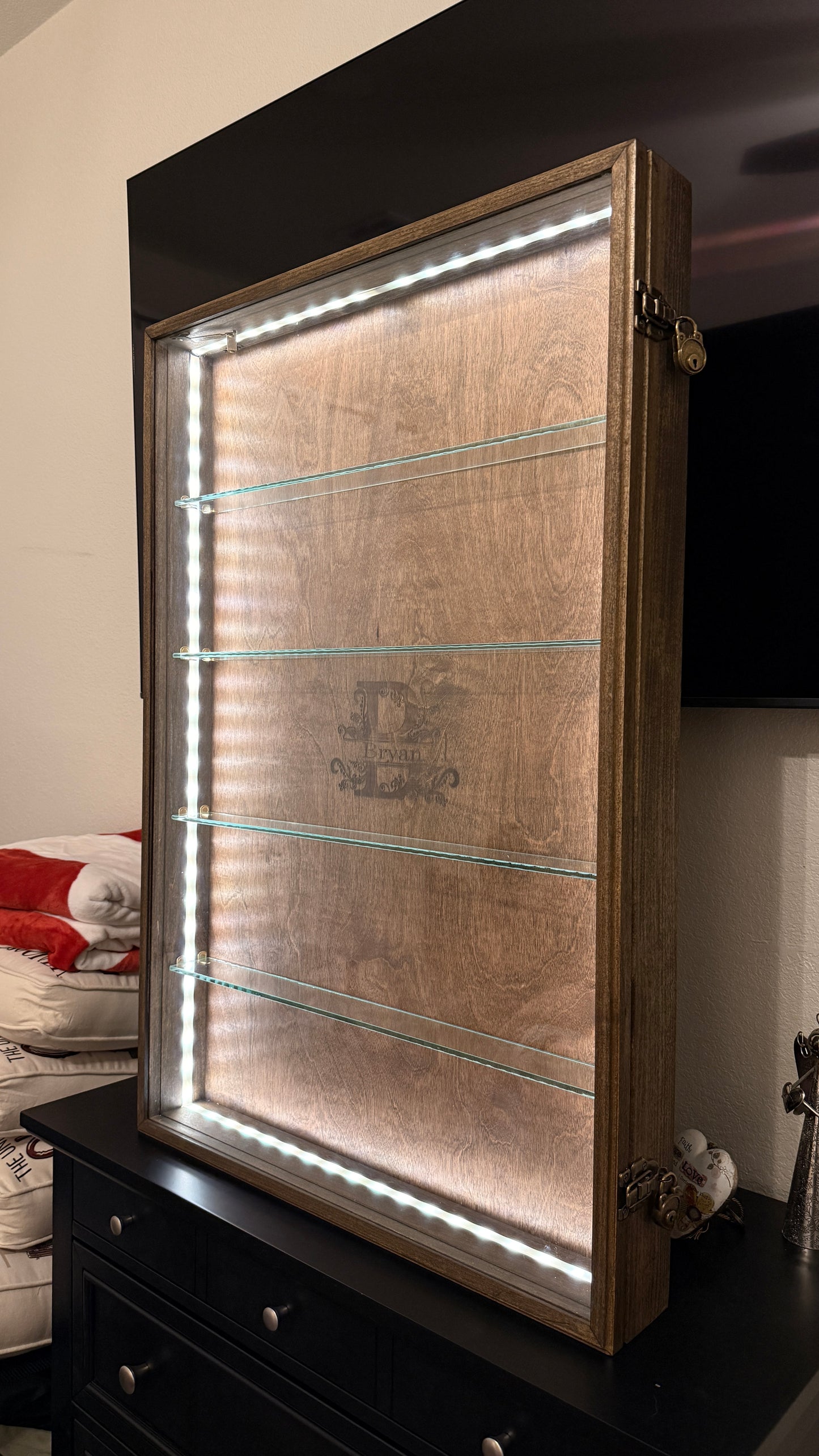 24x36x4” Shadow Box With Shelves | 4 Shelves | Free Shipping