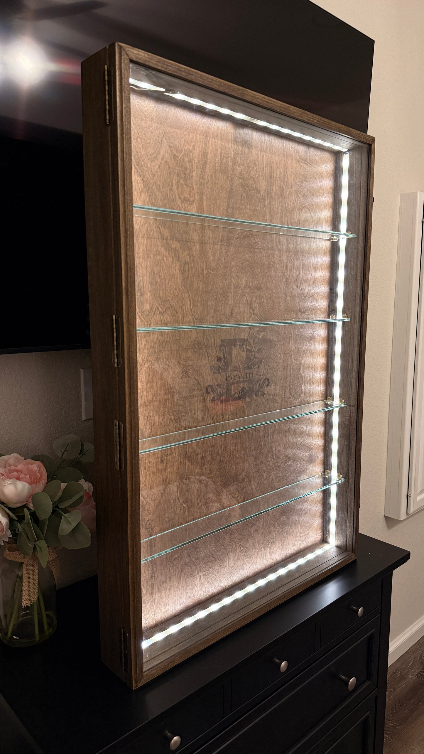 24x36x4” Shadow Box With Shelves | 4 Shelves | Free Shipping