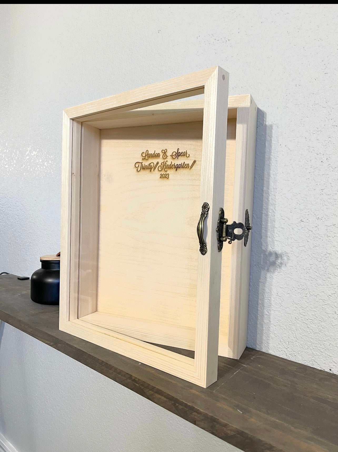 Shadow Box With Lid | New Natural