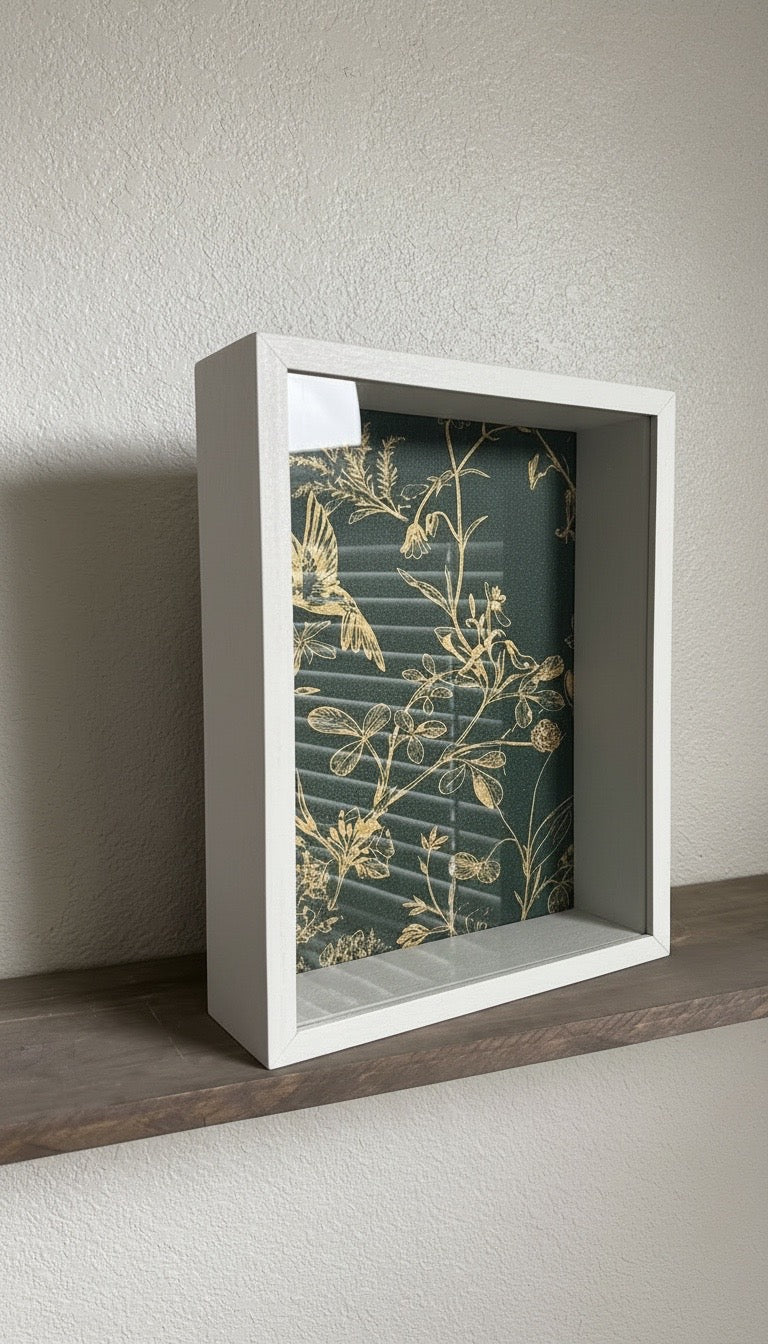Shadow Box 3” Deep in Dark Walnut
