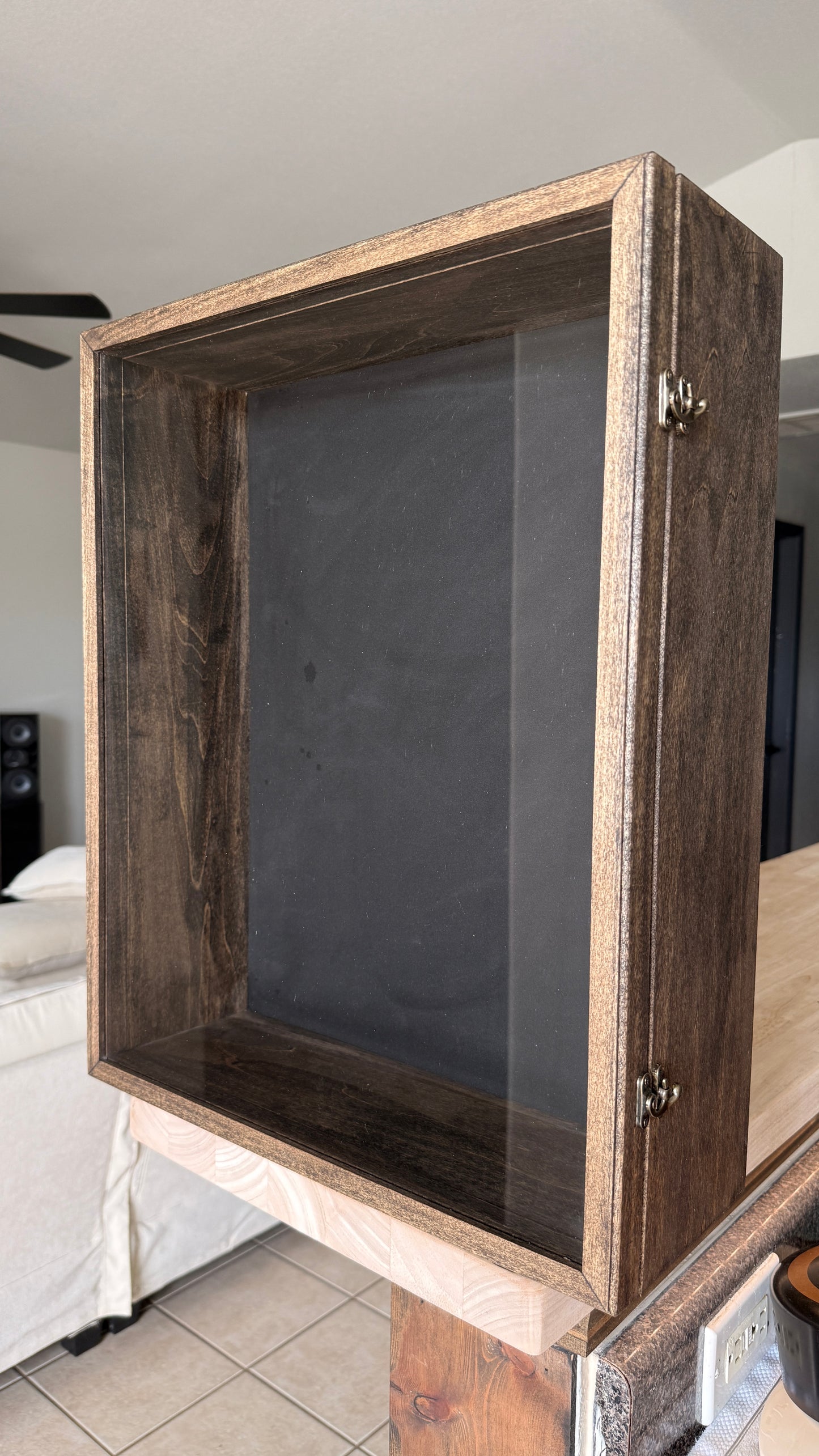 16x20x5” Shadow Box | Dark walnut