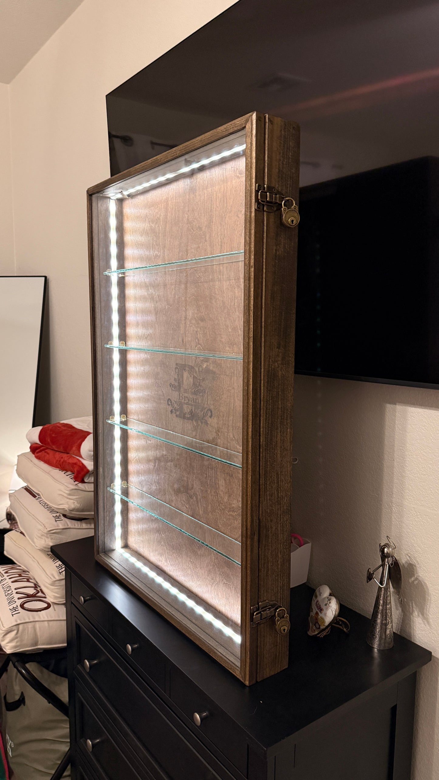 24x36x4” Shadow Box With Shelves | 4 Shelves | Free Shipping