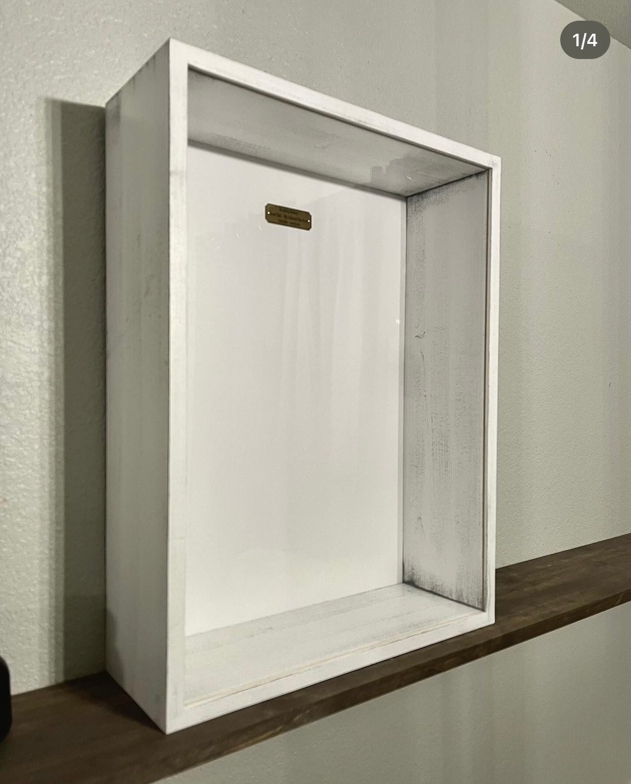 18x24x6” Shadow Box | Whitewashed