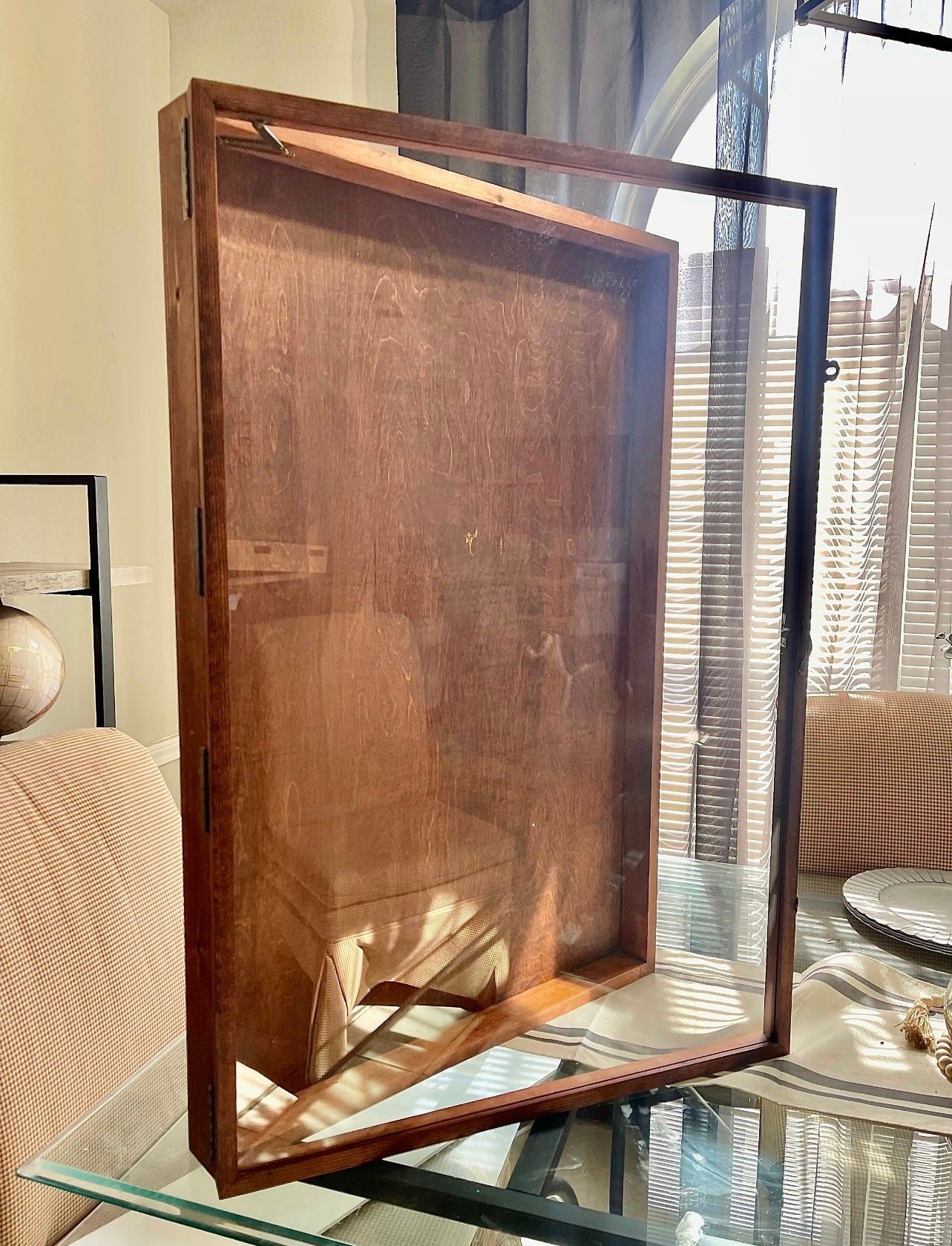 24x36x2” Shadow Box With Lid | Red Oak | Free Shipping