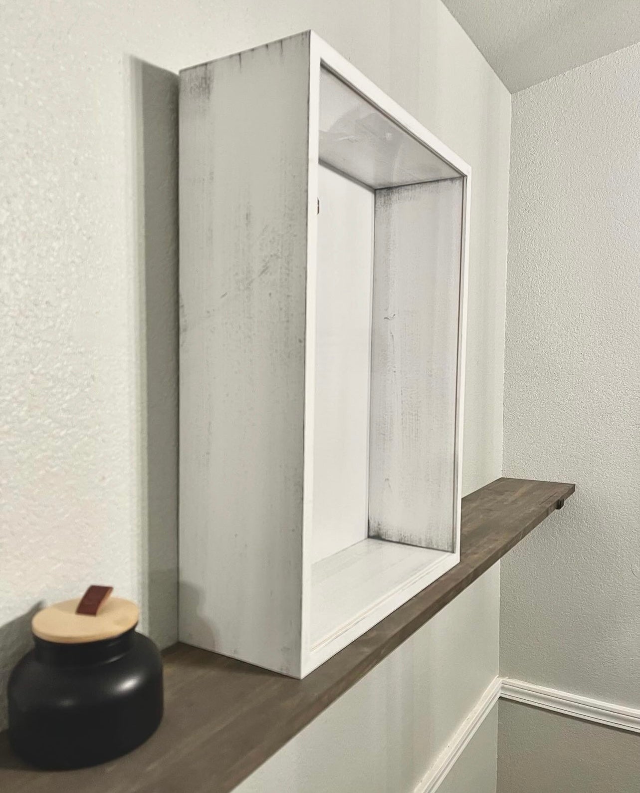 18x24x6” Shadow Box | Whitewashed