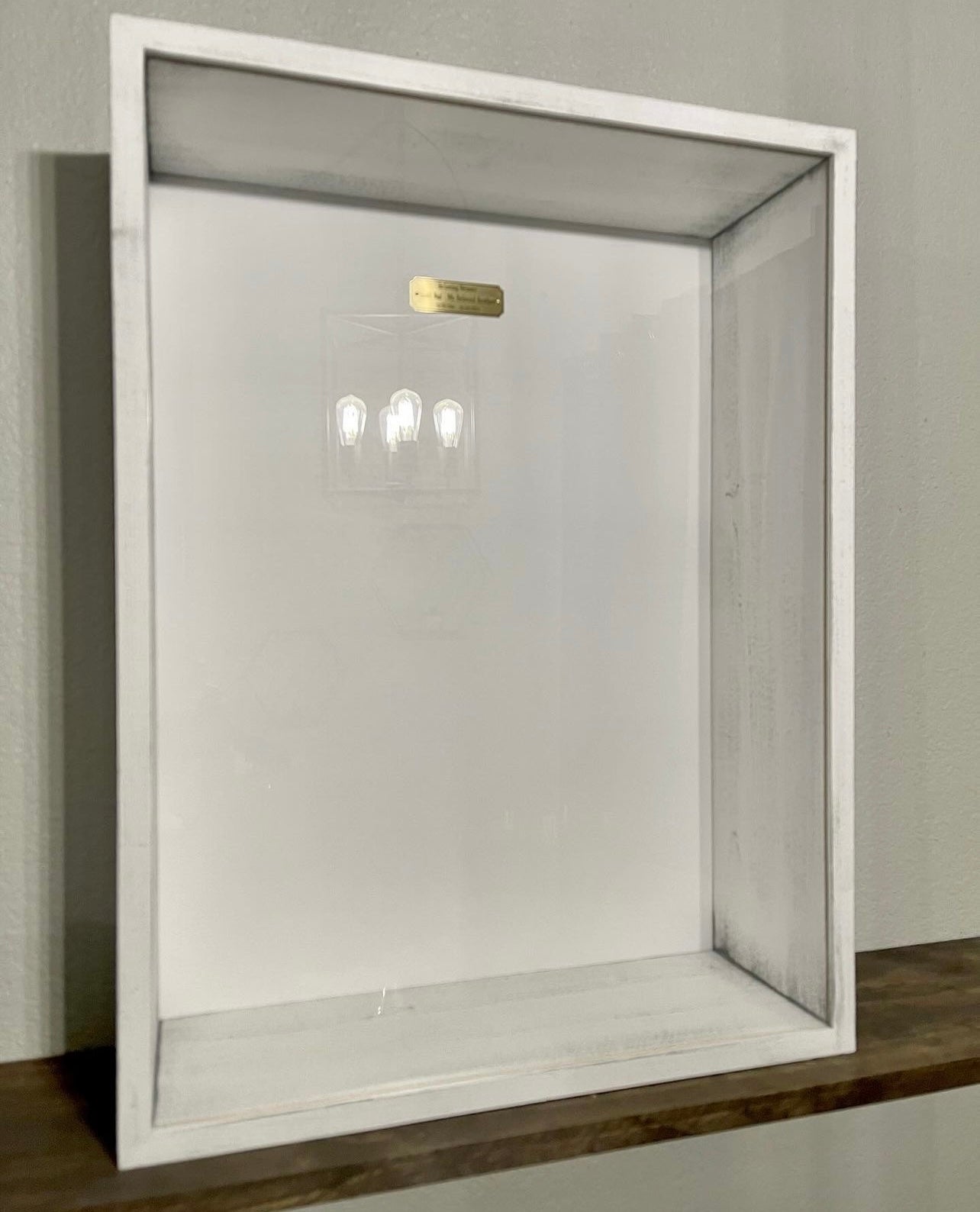 18x24x6” Shadow Box | Whitewashed