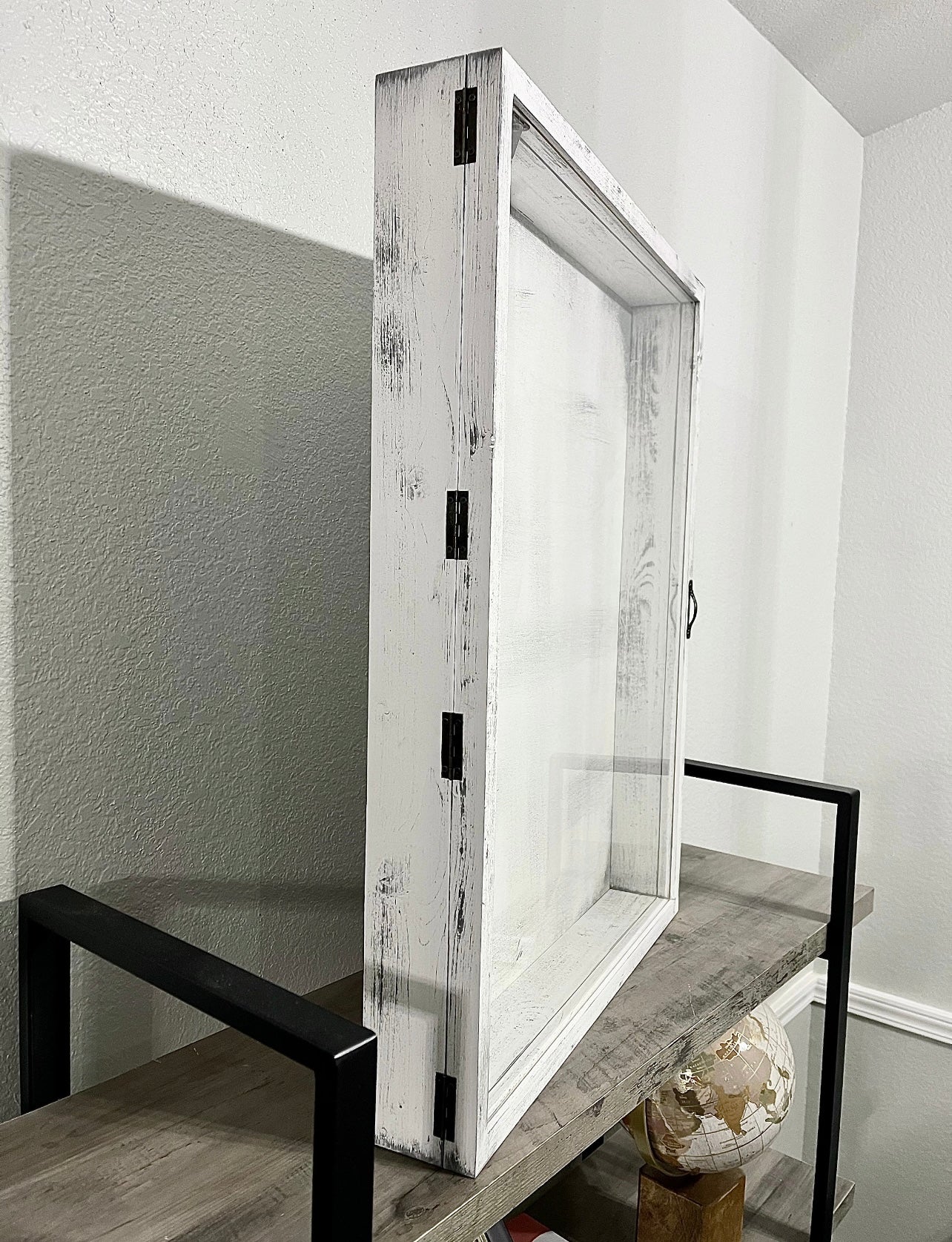 20x24x2” Shadow Box With Lid | Whitewashed