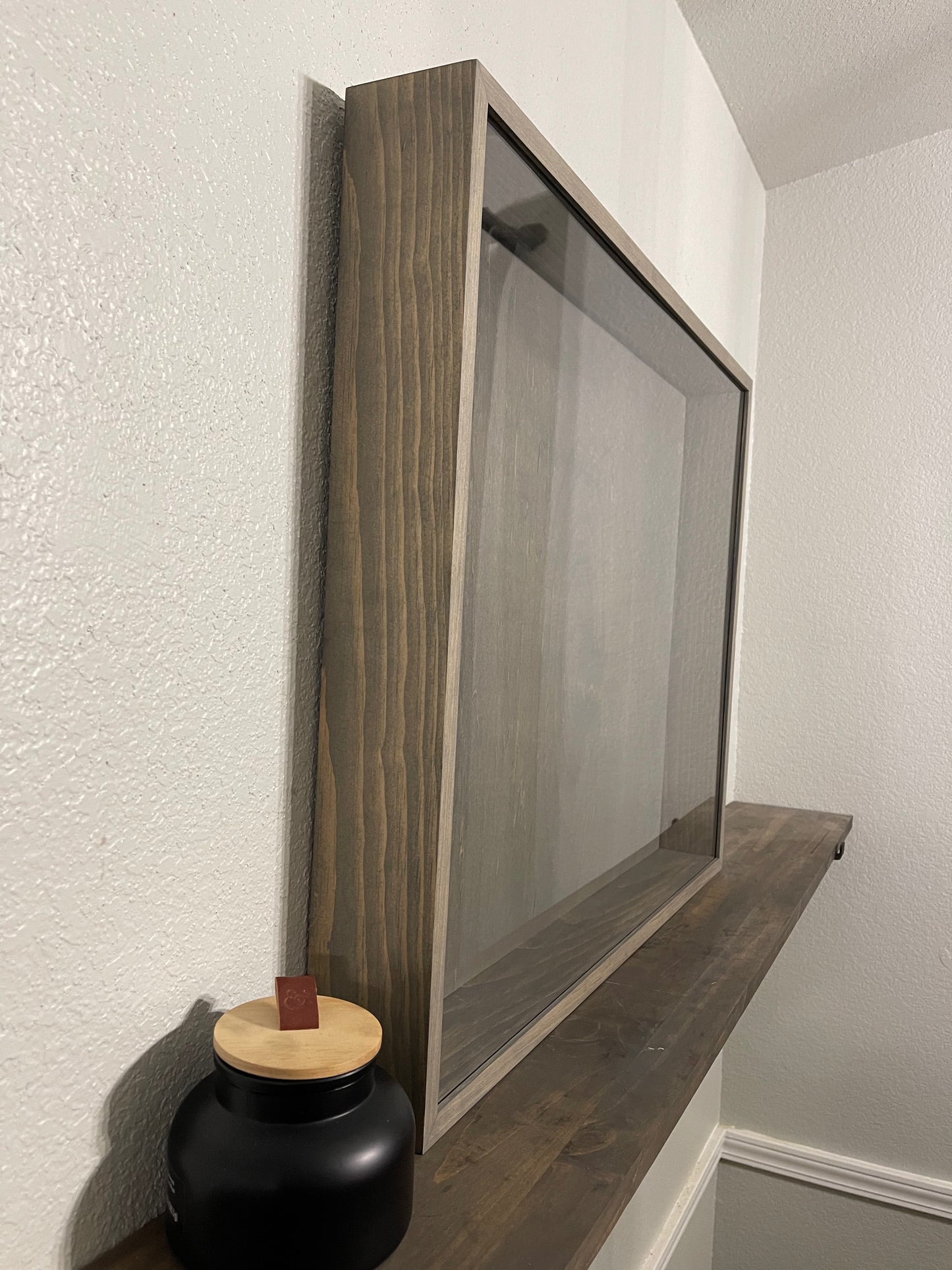 24x30x3” Shadow Box | Classic Grey | Free Shipping