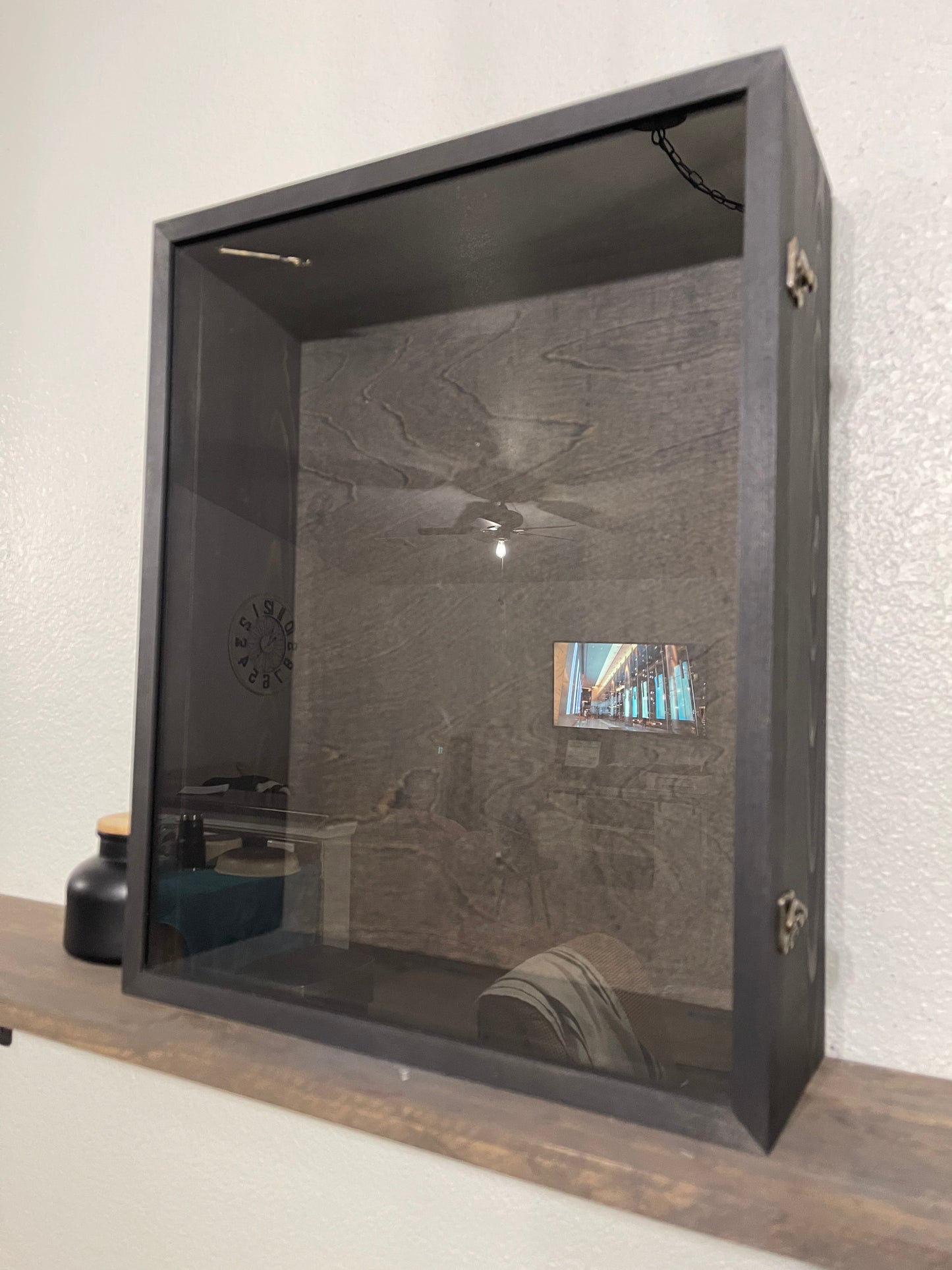 11x14x5” Shadow Box With Lid | Classic Black | Free Shipping